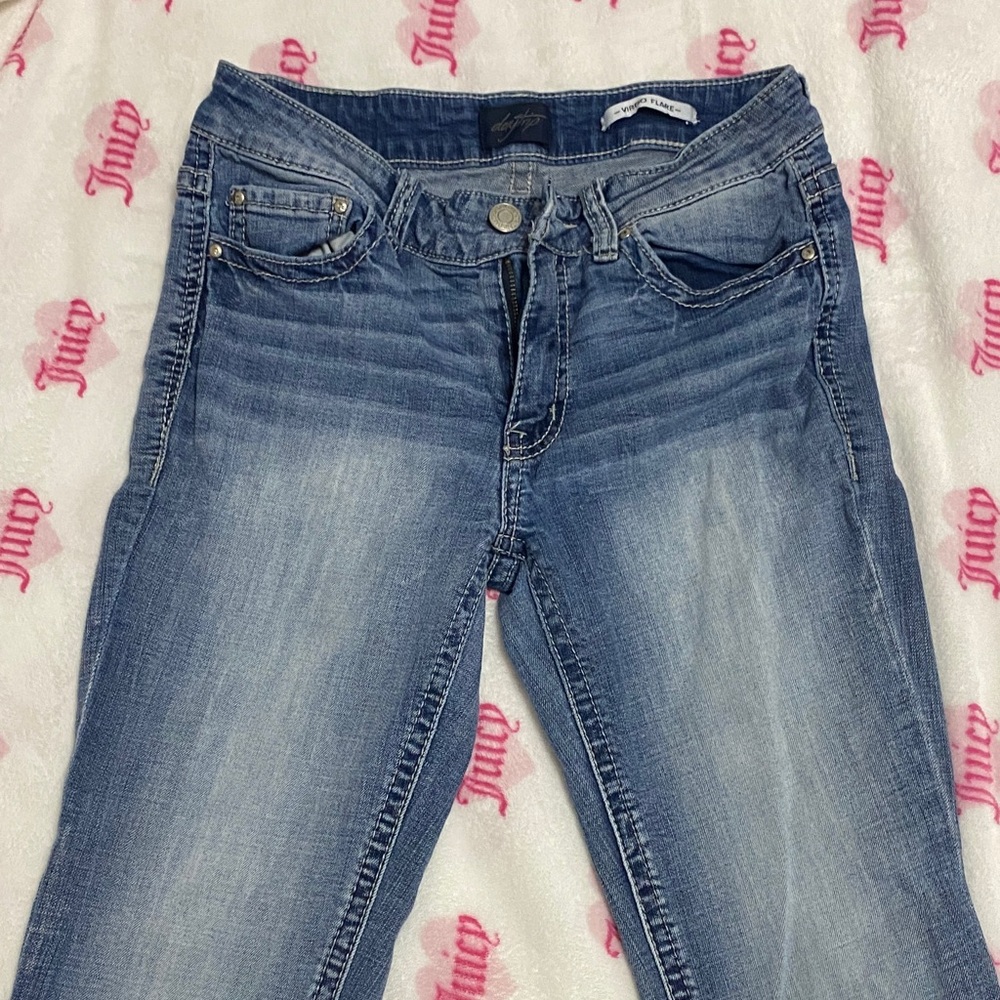 Daytrip Women's Faded Blue Boot Cut Jeans